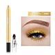 black eyeshadow