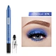 black eyeshadow