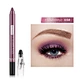 black eyeshadow